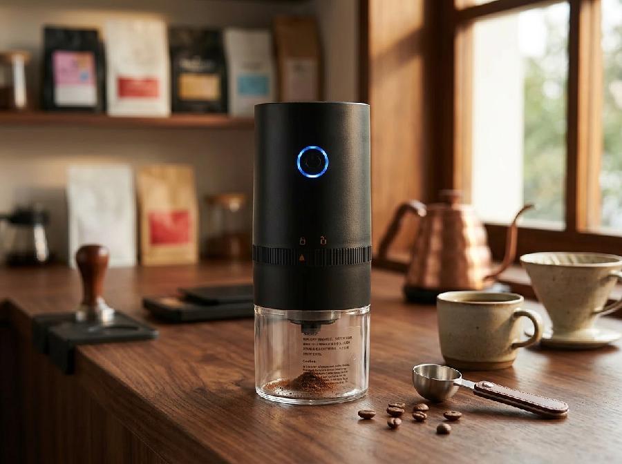 MOLINO DE CAFÉ ELÉCTRICO RECARGABLE USB-C