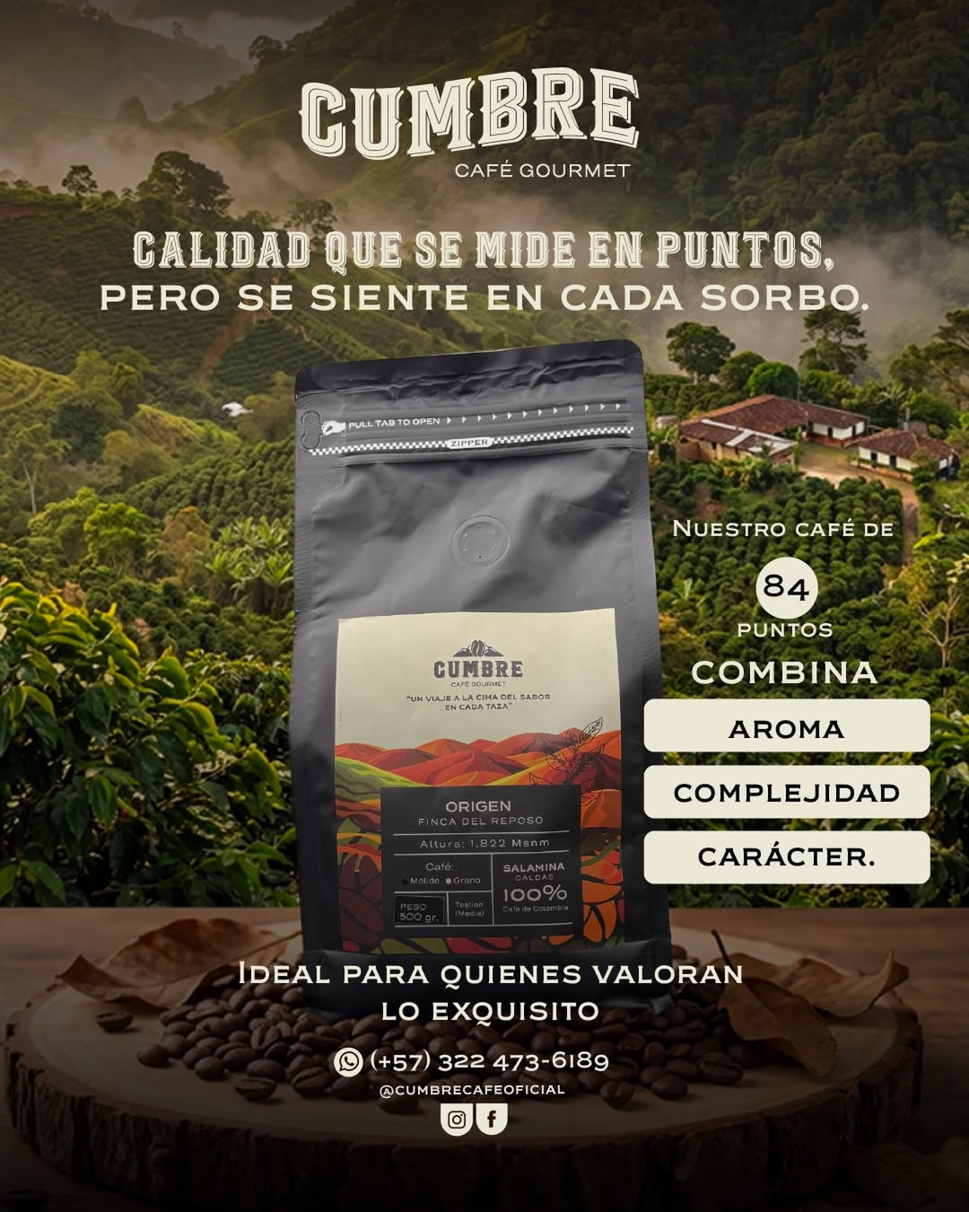 Café Cumbre Origen — 500 g