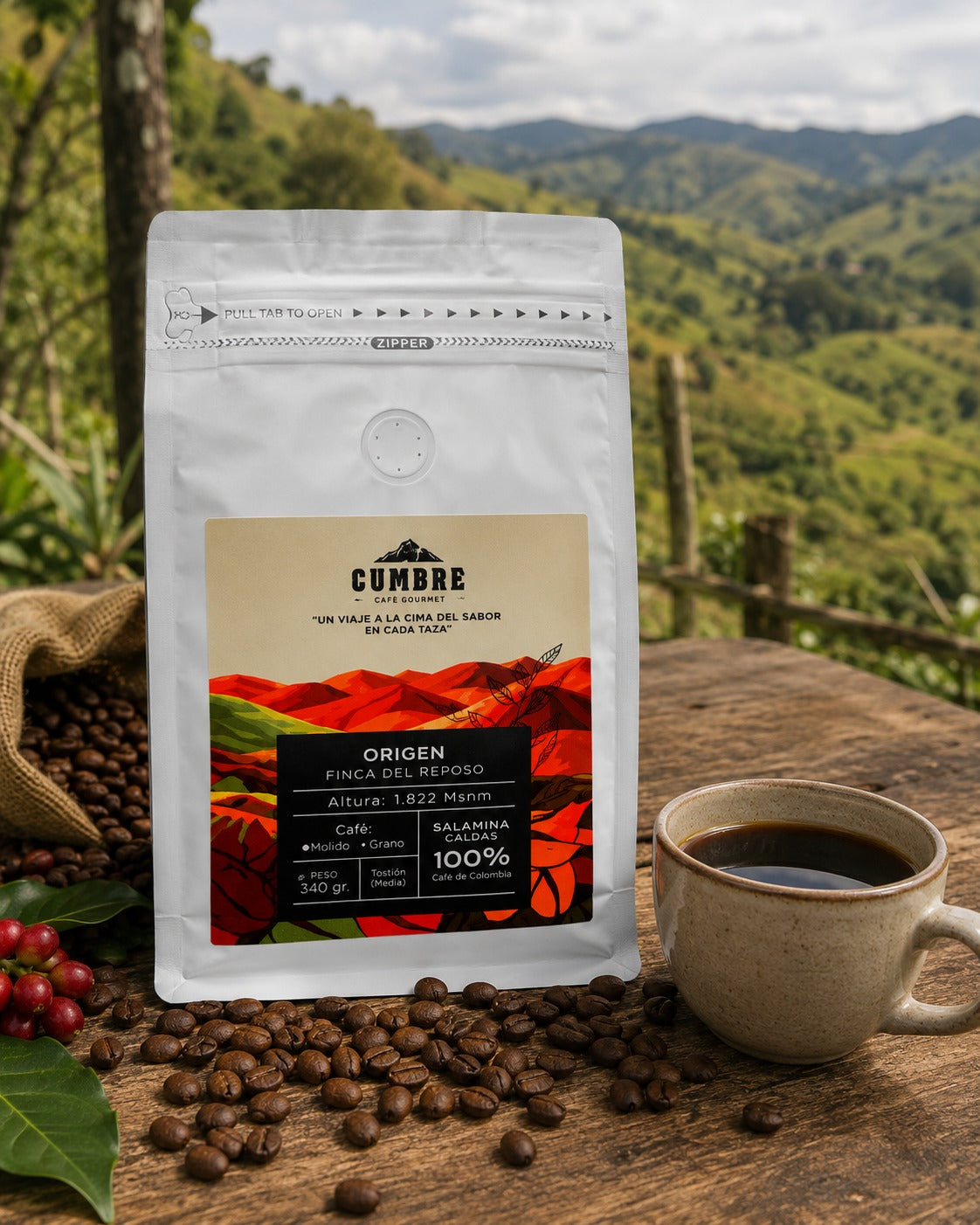 Café Cumbre Origen — 340 g